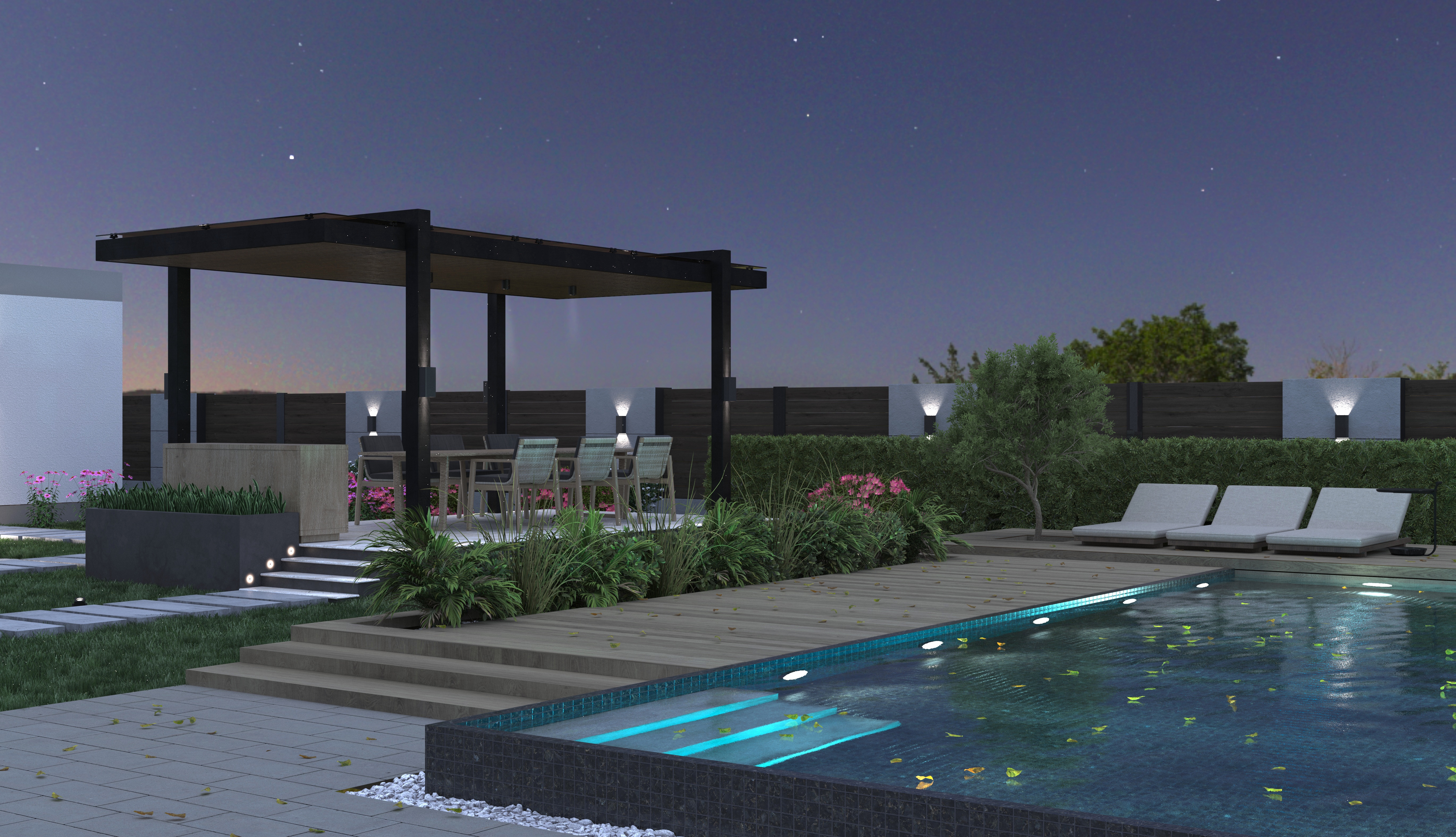 Дизайн – проект благоустройства приусадебного участка-2