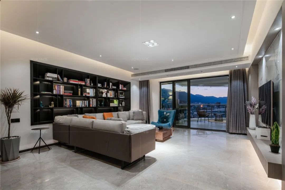 虚实有境,梦圆海畔 | 大理滨海俊园现代简约家居设计-15
