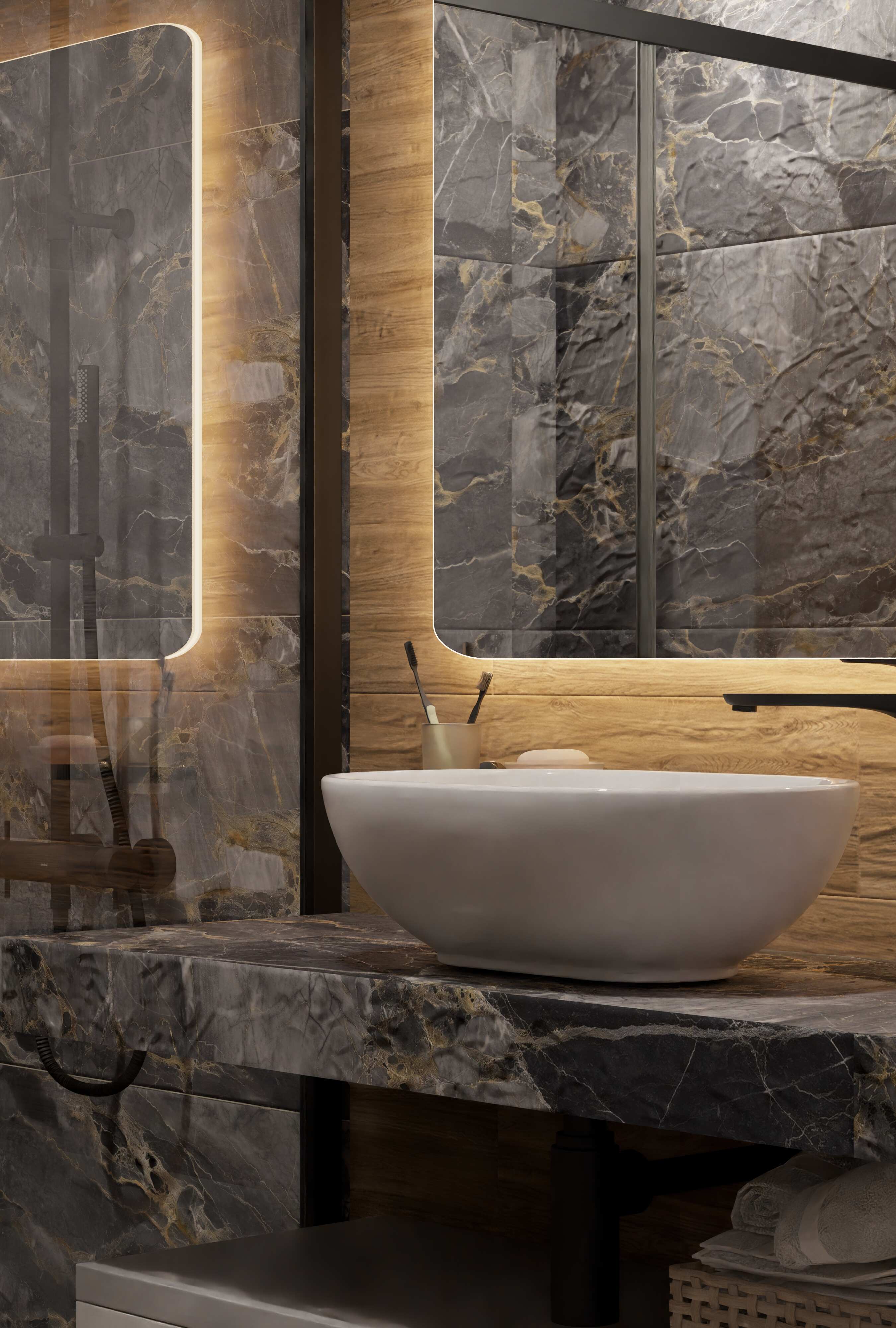 Нейтральная гамма, минимум декора, практичное хранение.-6