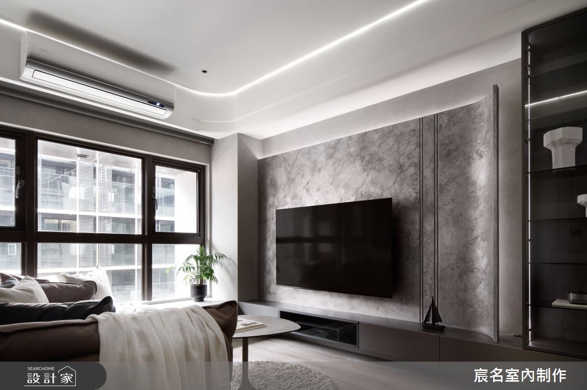 宸名·25·现代风·20坪设计案例丨宸名室内制作-16