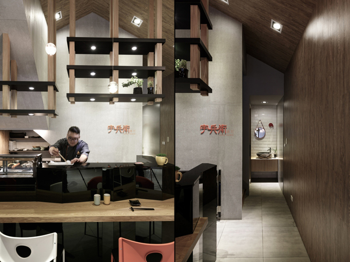 日本餐厅 Uhee Sushi 设计丨中国高雄丨House Design-24