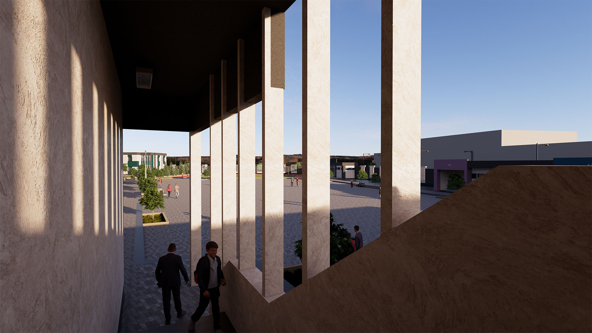 Middle School Complex in S.B, Saida-6