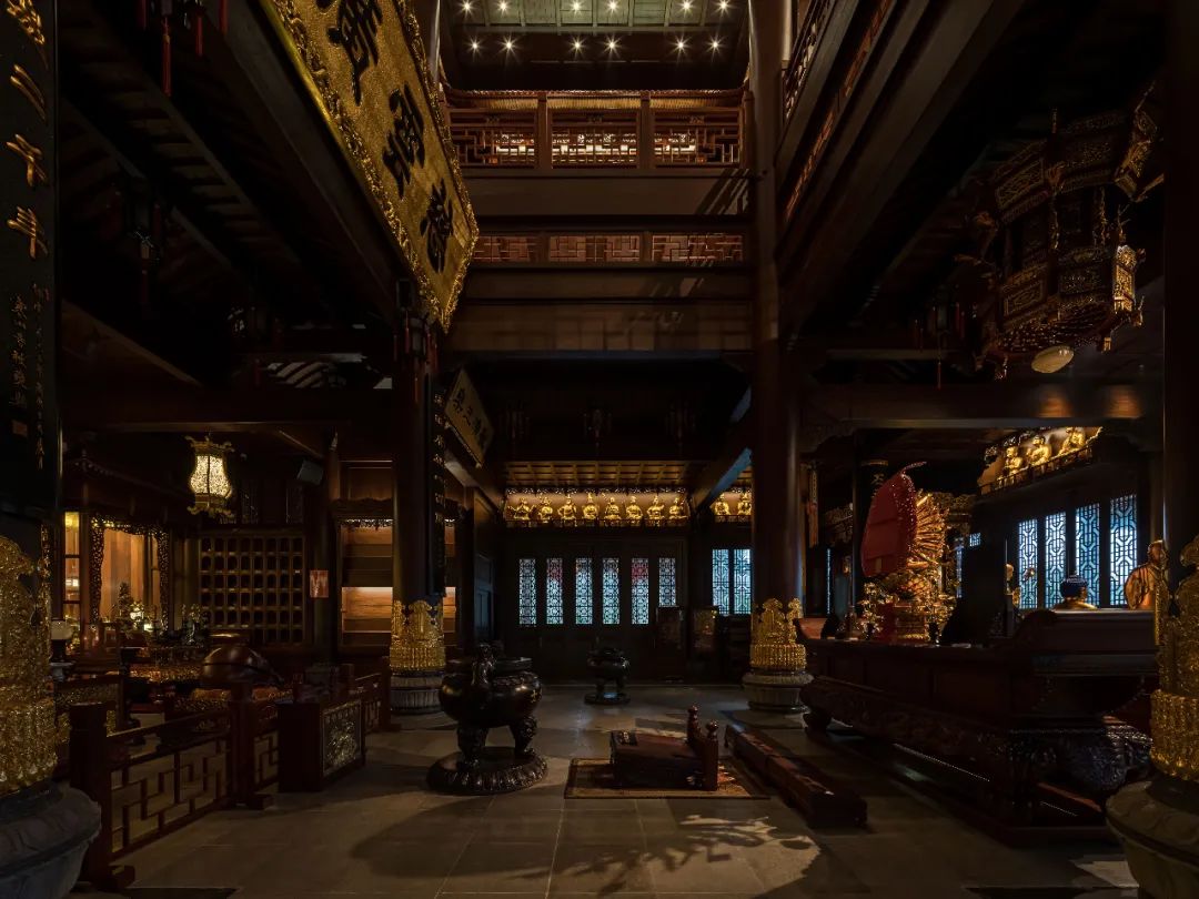 湖州白雀法华寺真身殿室内照明设计丨中国湖州丨栋梁国际照明设计(北京)中心有限公司-17