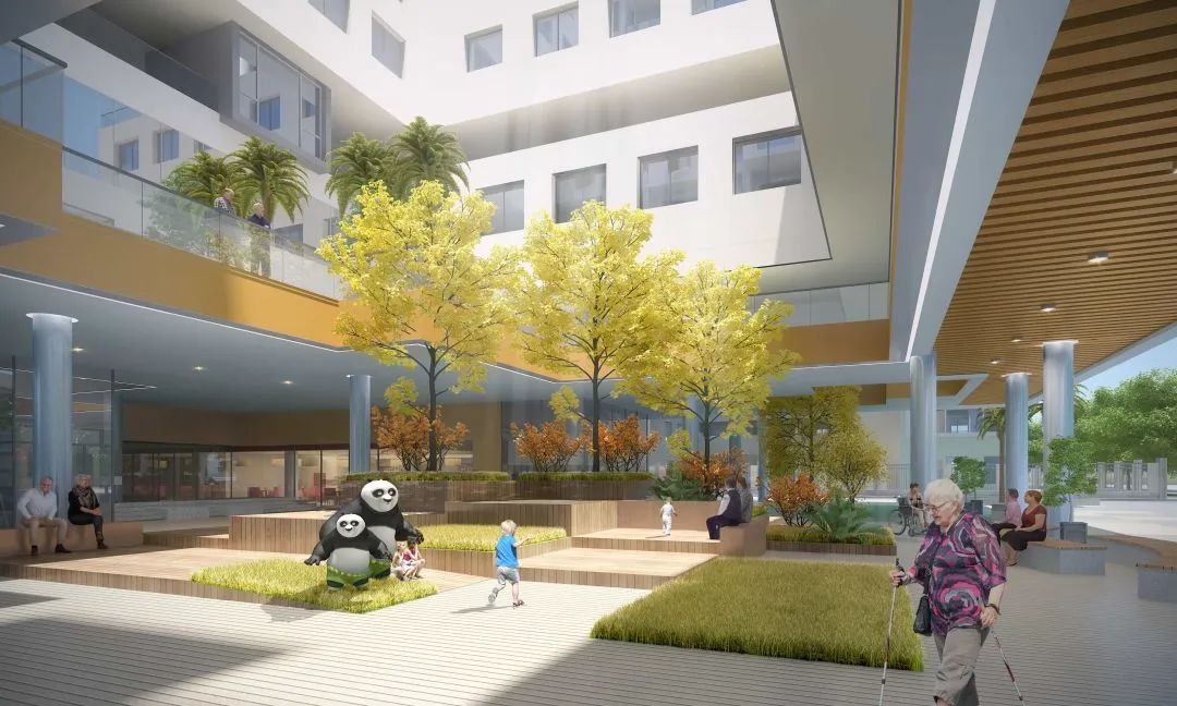 深圳龙岗区养老护理院丨中国深圳丨尼克建筑设计集团+中机国际工程设计研究院有限责任公司-43