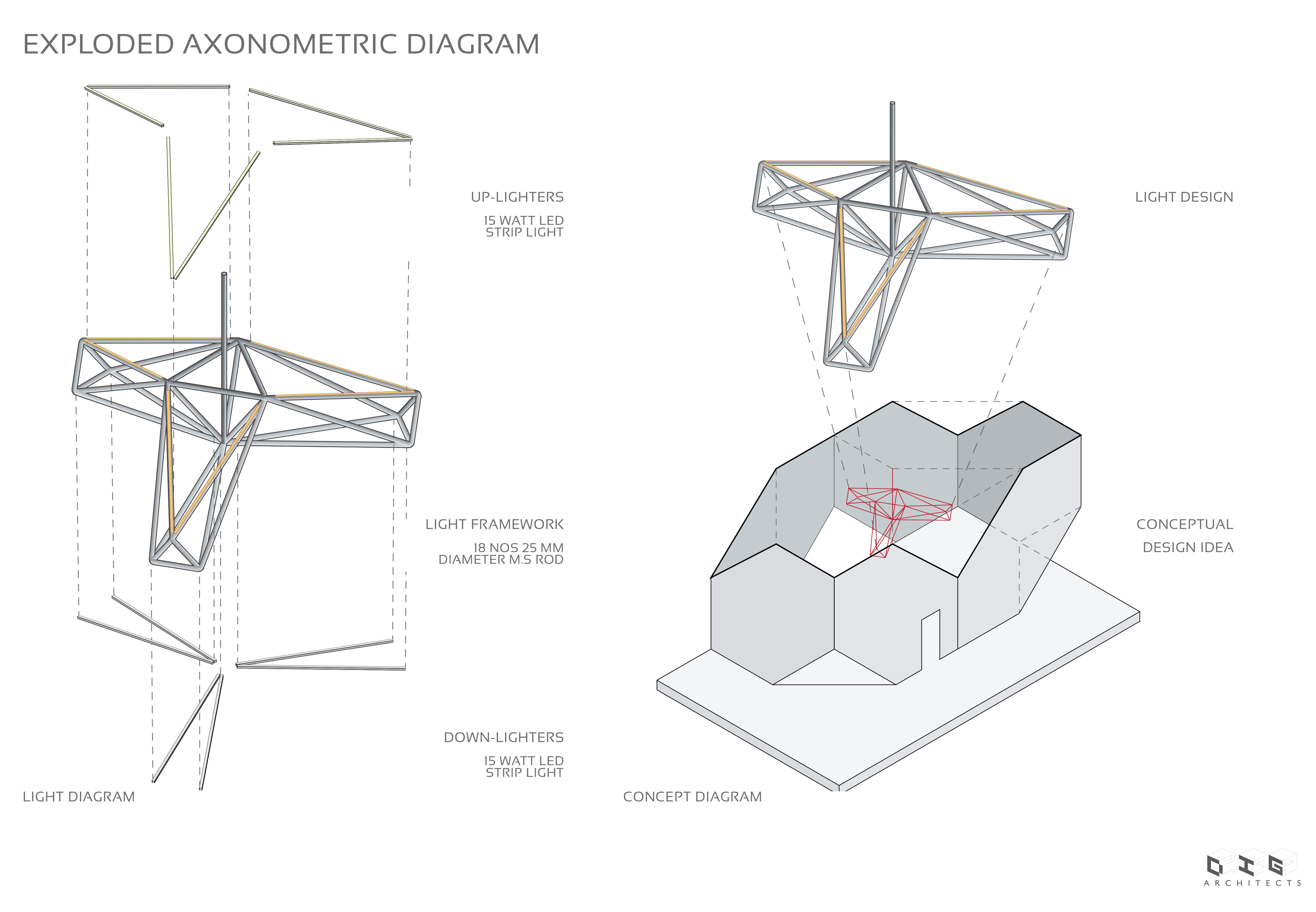 独特“盒子中的盒子”设计——Tetracube Office-24