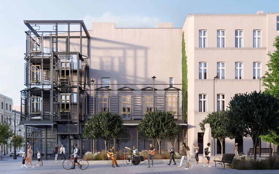 Ażurowa Kamienica（罗兹穿孔出租屋）丨波兰罗兹-19