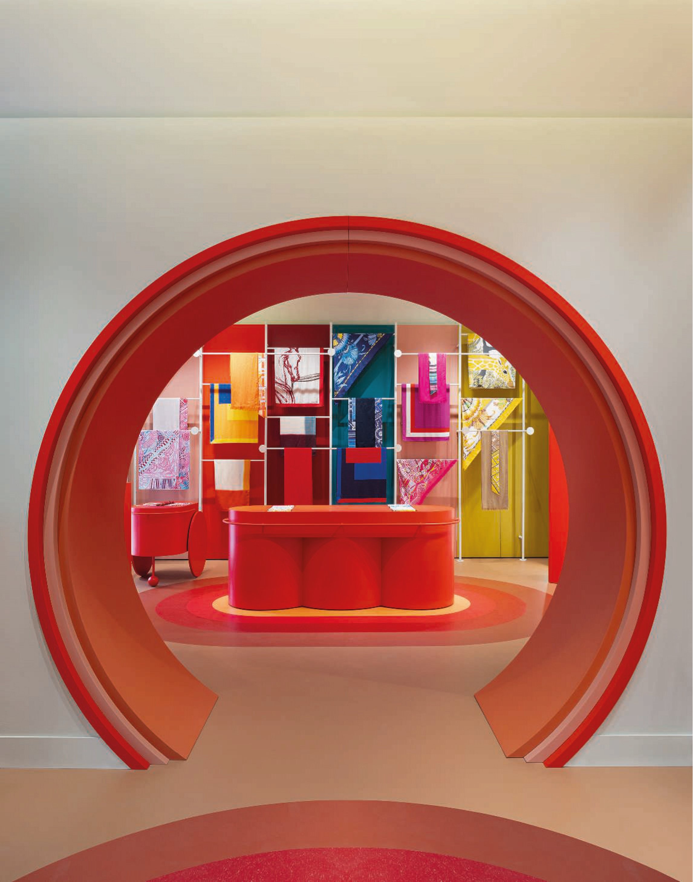 爱马仕罗马快展店丨意大利罗马丨Elisa Ossino Studio-0