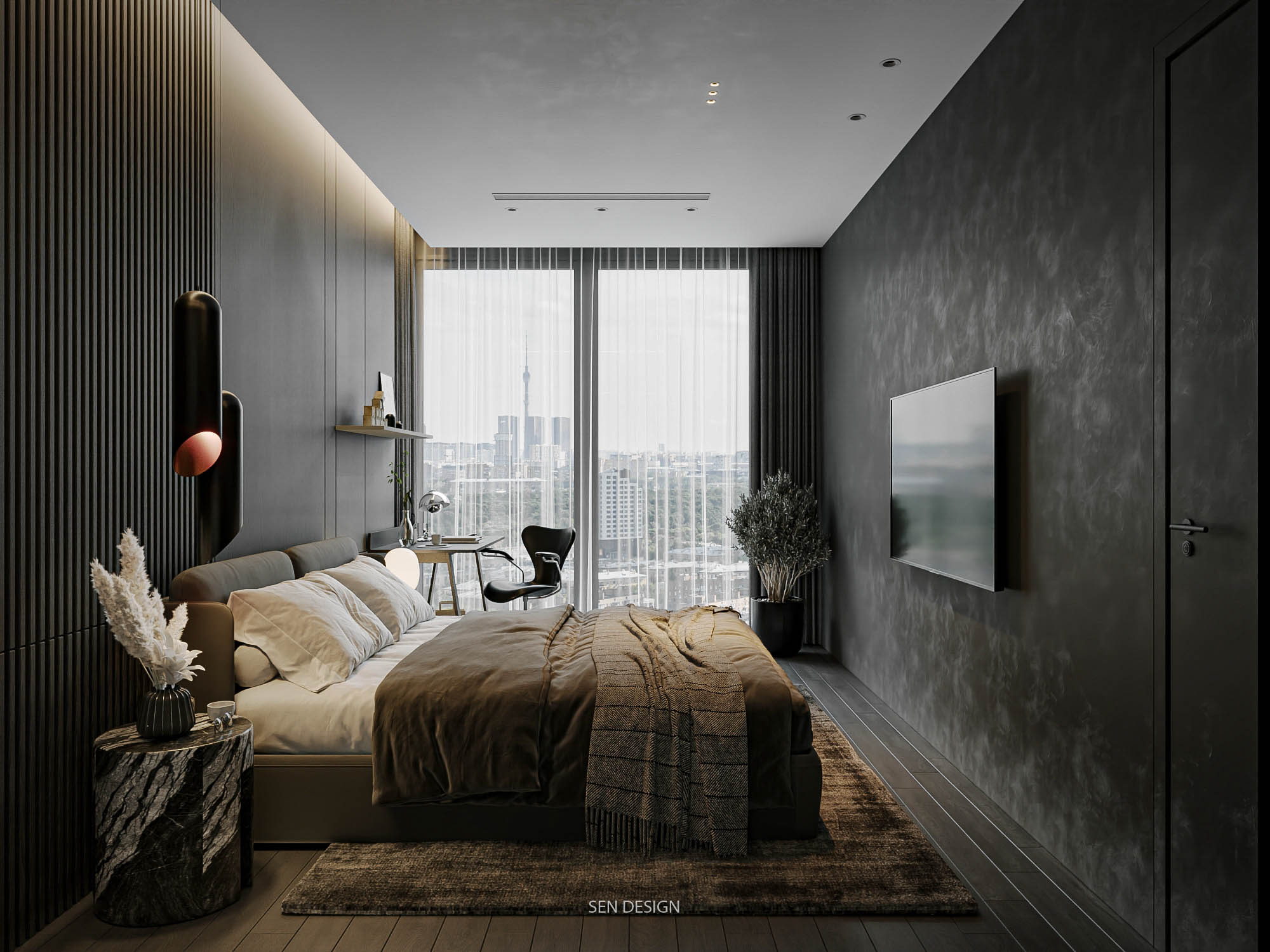 PENHOUSE APARTMENT大平层-39