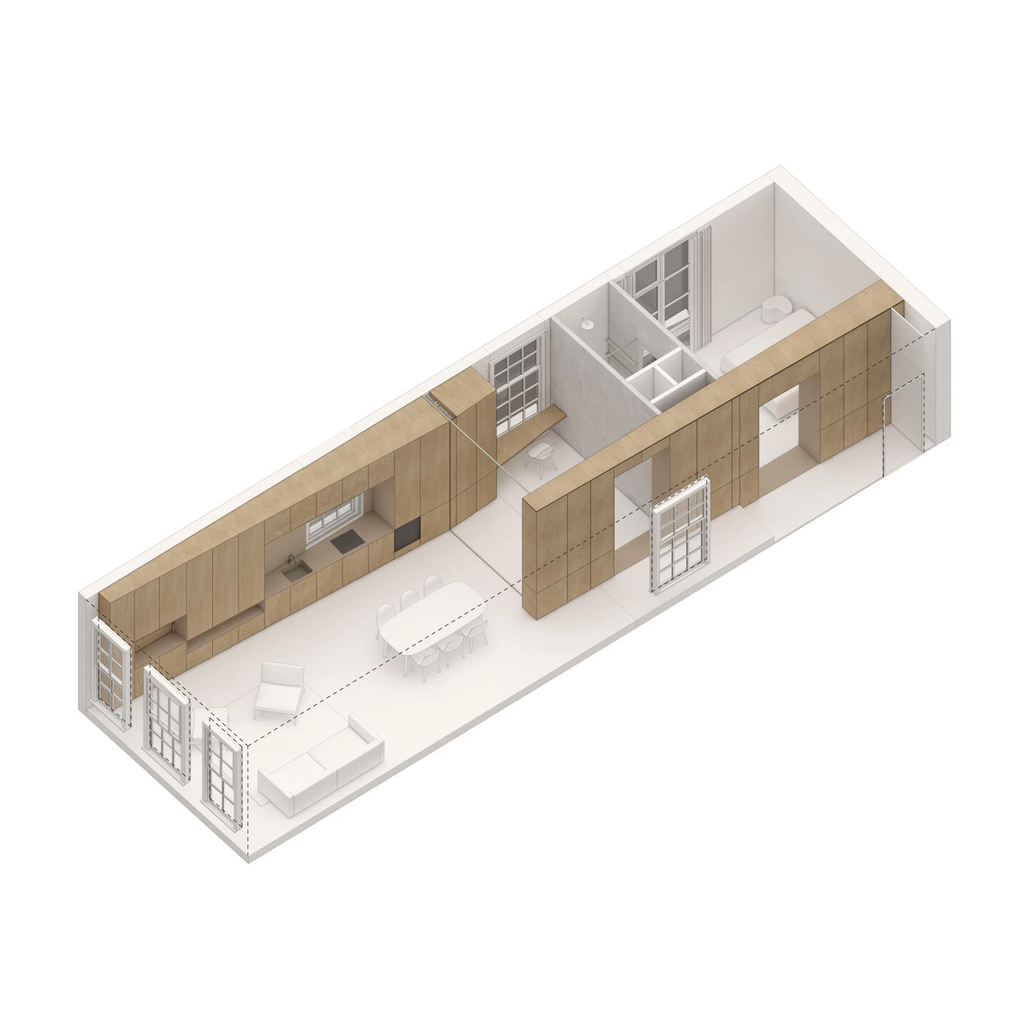 荷兰阿姆斯特丹 Keizersgracht 公寓设计丨Bas Vogelpoel Architecten-13