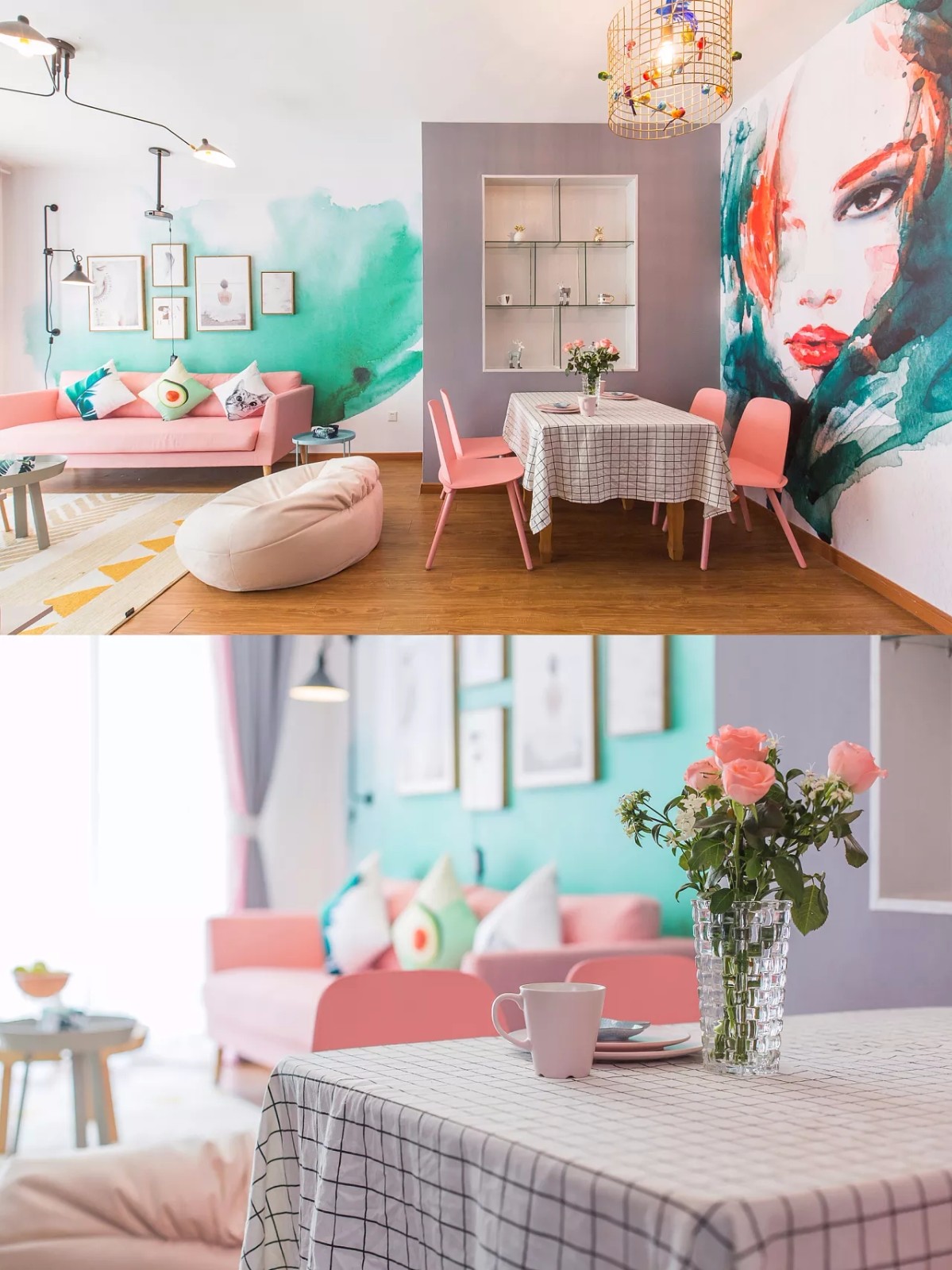 邓有柱打造北欧风撞色小清新摄影空间-2