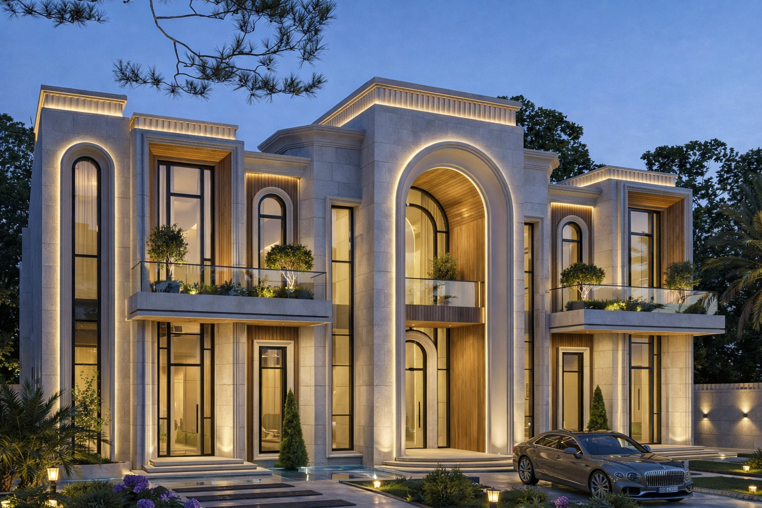 新古典主义别墅丨NILE COSULTANTS UAE-5