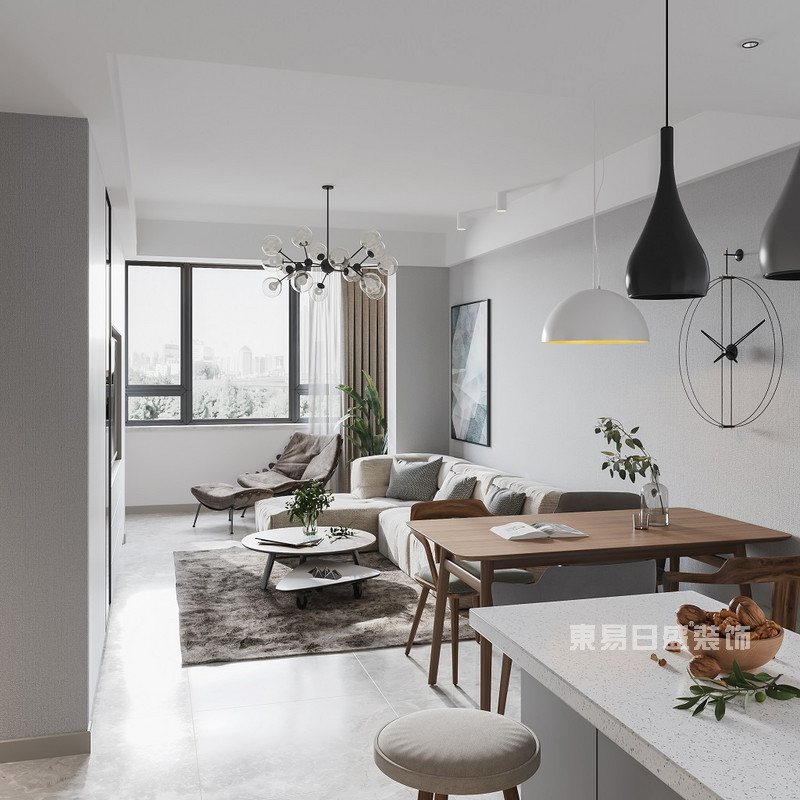 85㎡北欧风设计装修丨小资最爱的家，巧用空间打造质感家-15