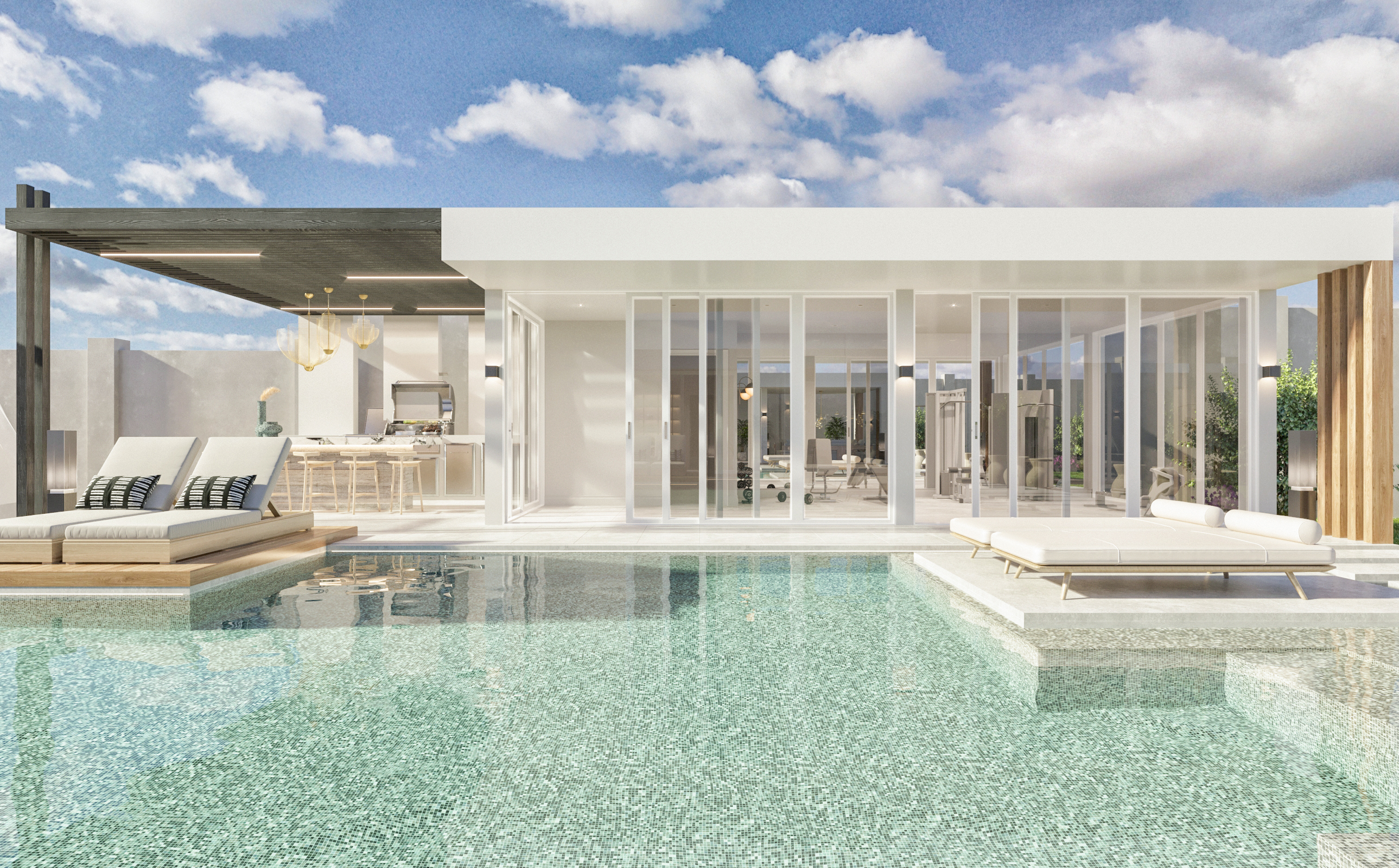 玛丽娜别墅景观丨Citicore interior design llc-2