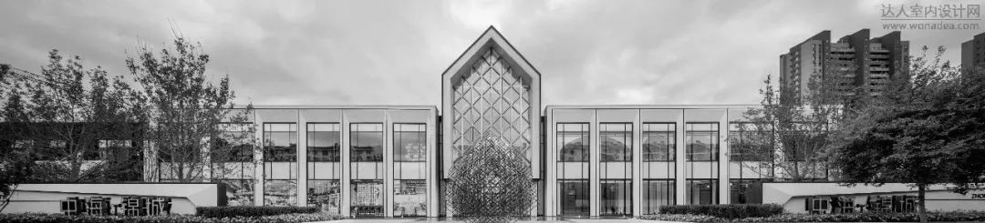 长春中海锦城售楼部 | 几何韵律中的优雅艺术空间-16