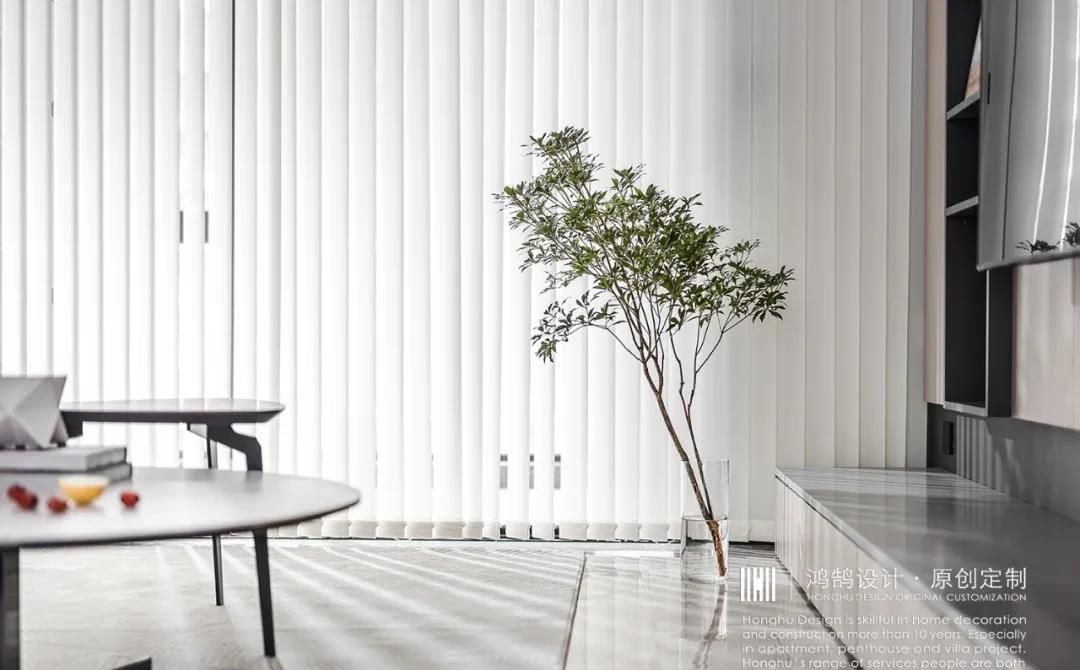 绍兴鸿鹄设计丨平层丨140平现代简约,汇筑年轻新生活-7