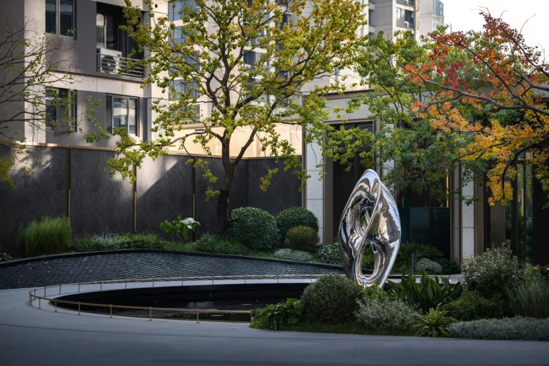 宁波新希望堇麟上府云汀大区|雕塑软装设计|尚沃出品-19