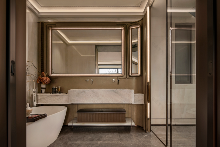 郑州招商・揽阅143户型样板间丨中国河南丨软装设计为元禾大千,未提及硬装设计方-56