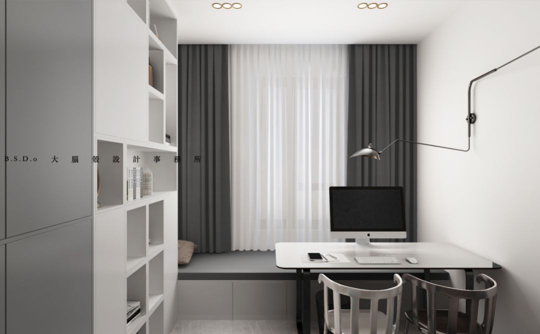 保定云溪九城 | 简约黑白灰,宁静和谐之家-54