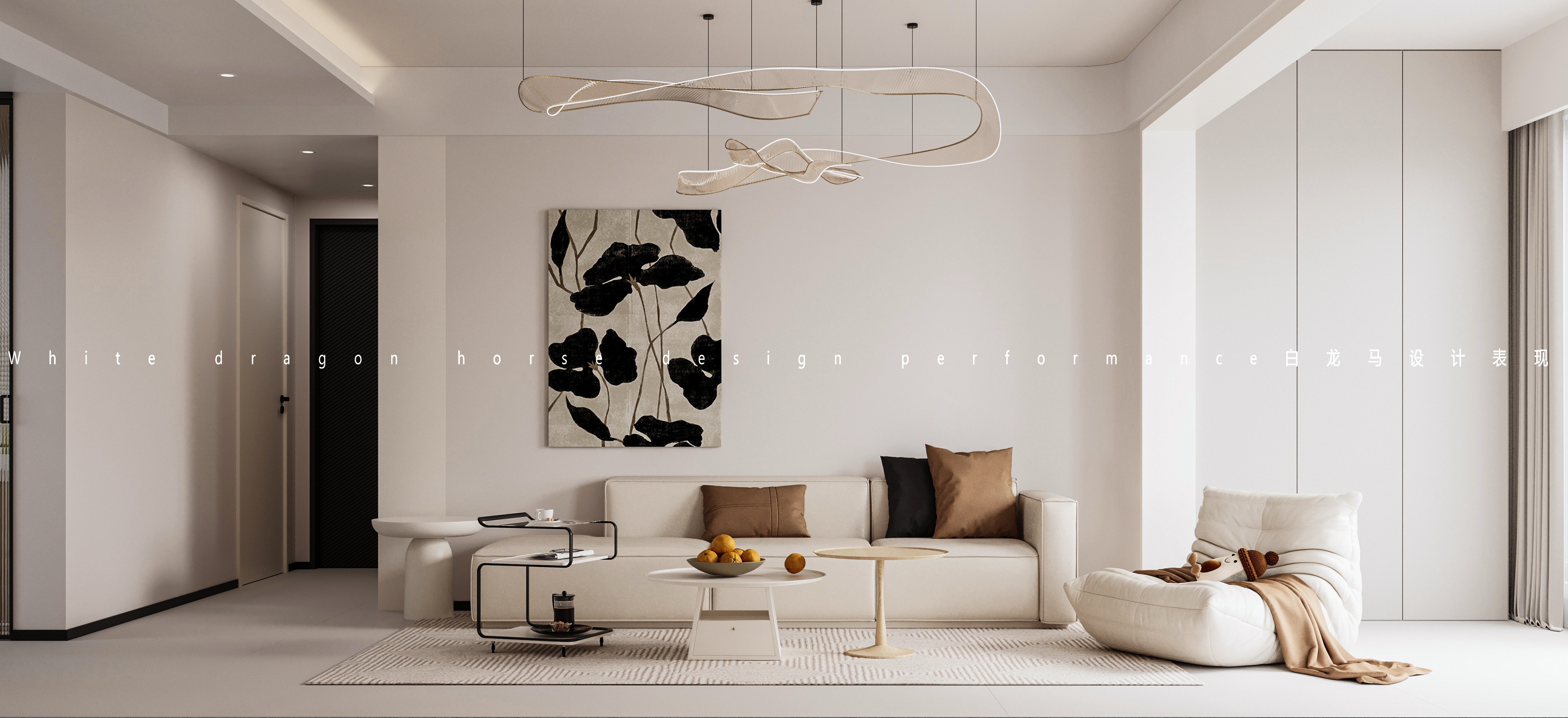 暖色系客餐厅-3