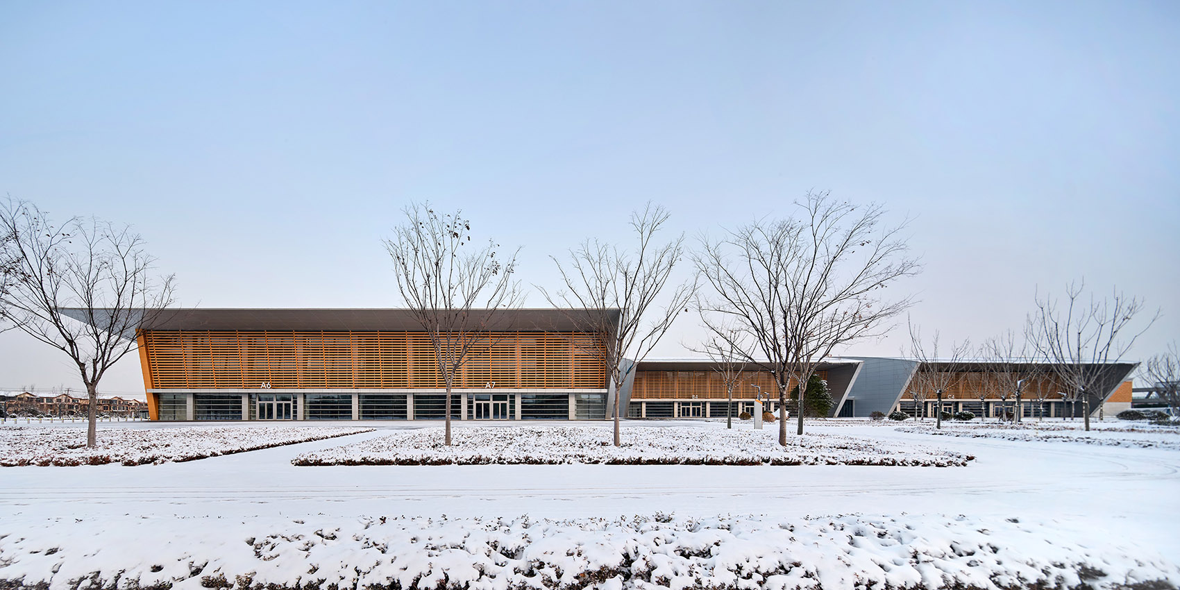 潮起渤海,理象共生·黄河三角洲农产品交易服务中心丨中国滨州丨浙江大学建筑设计研究院-24