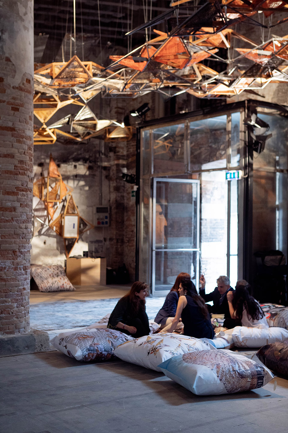 “编织建筑”建筑元素，意大利威尼斯双年展 / EMBT-44