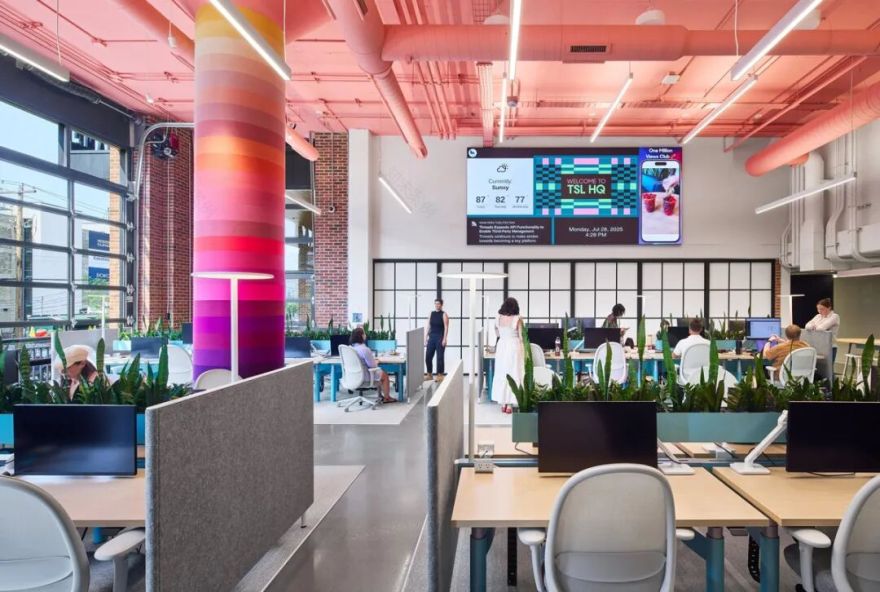 社交媒体The Social Lights办公室丨美国丨Studio BV-1