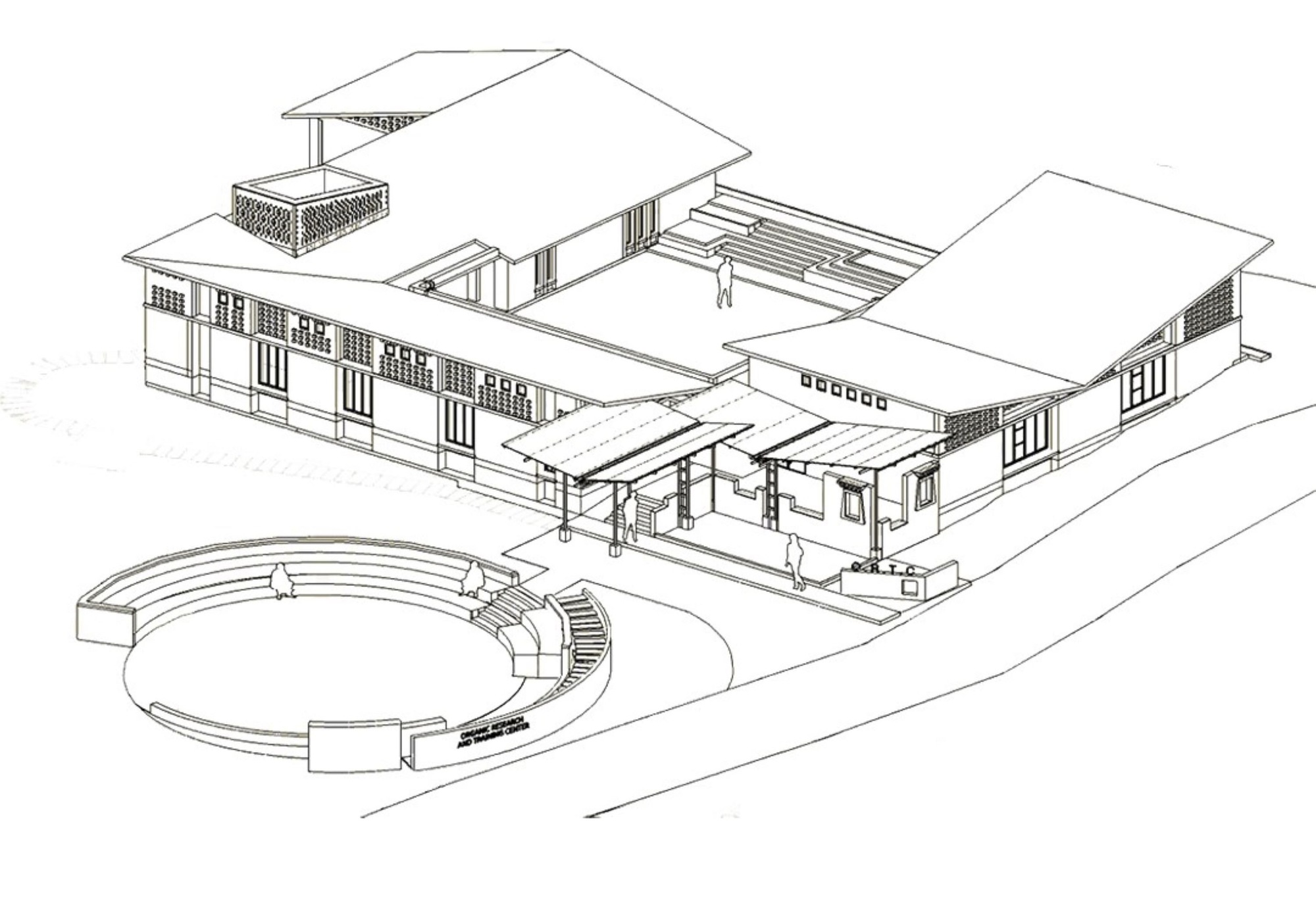 有机研究与培训中心丨印度丨Seipal & Raje Architects-48