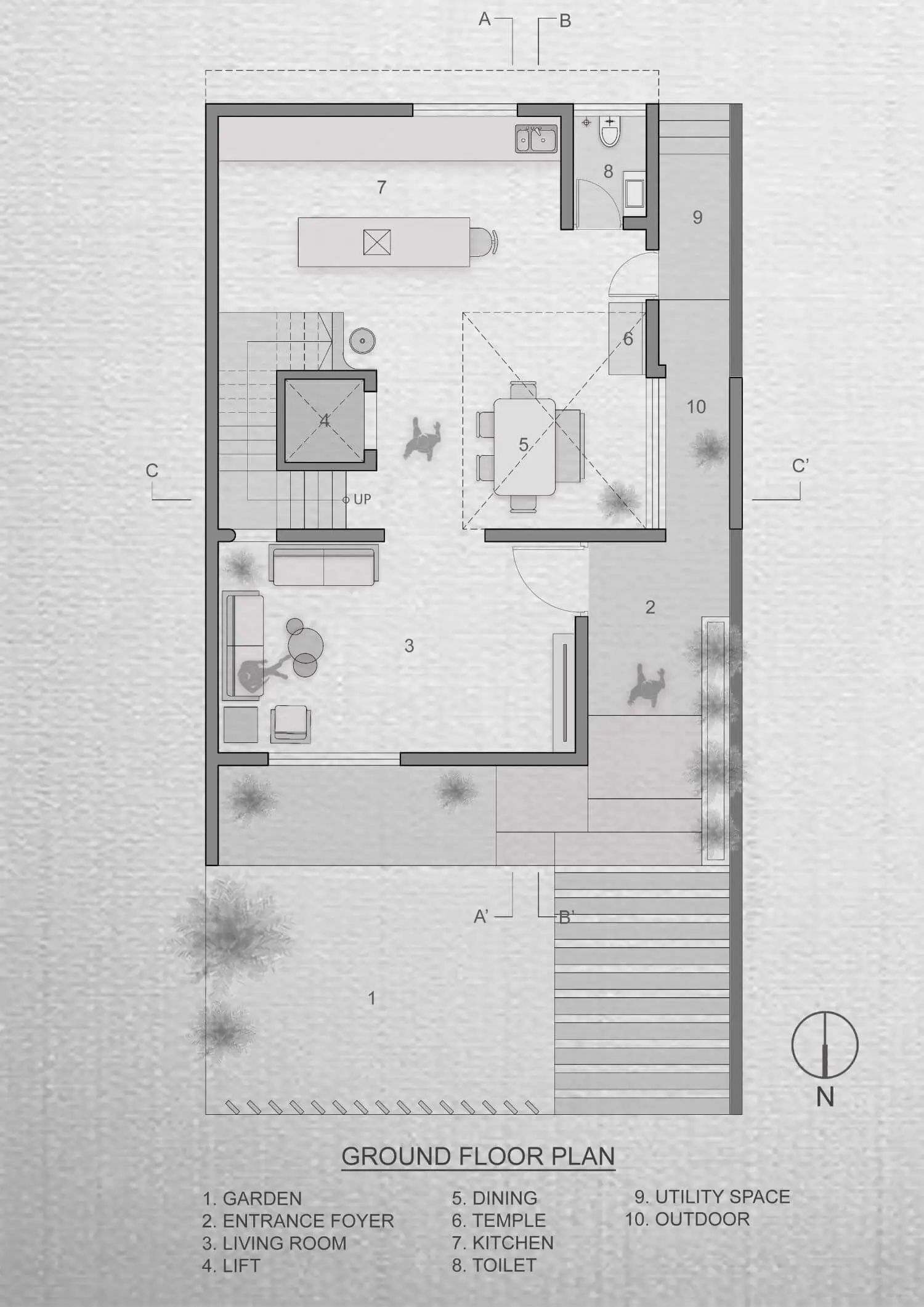 砖巢住宅丨印度丨Manoj Patel Design Studio-28