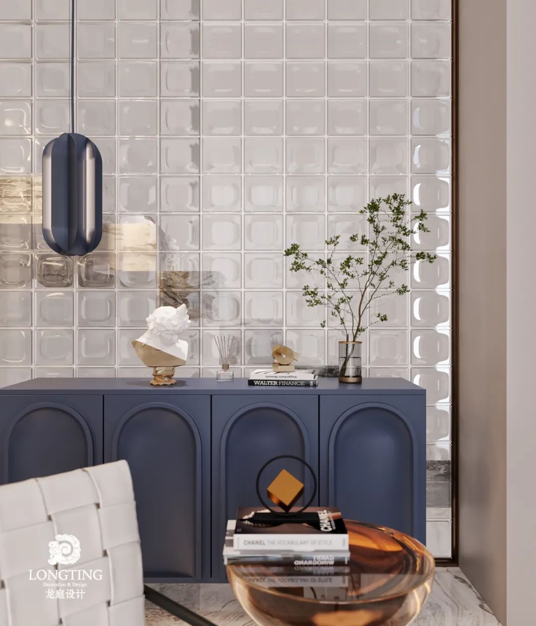 悦江南 377 方现代简约排屋设计-47