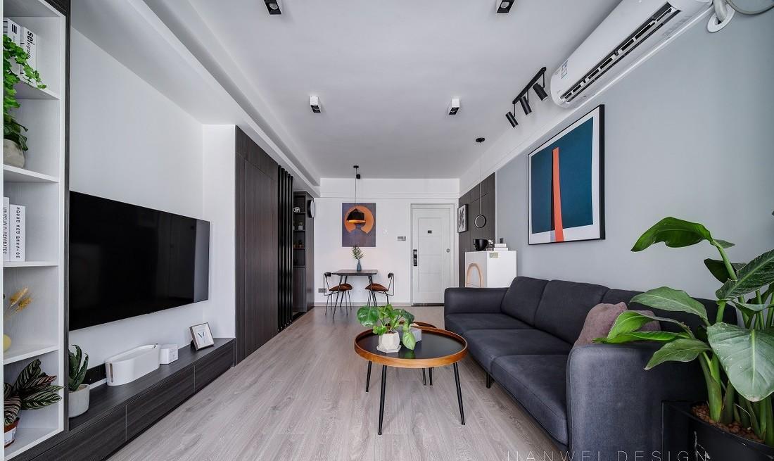 新青年家居 | 简约时尚,功能齐全的平层设计-0