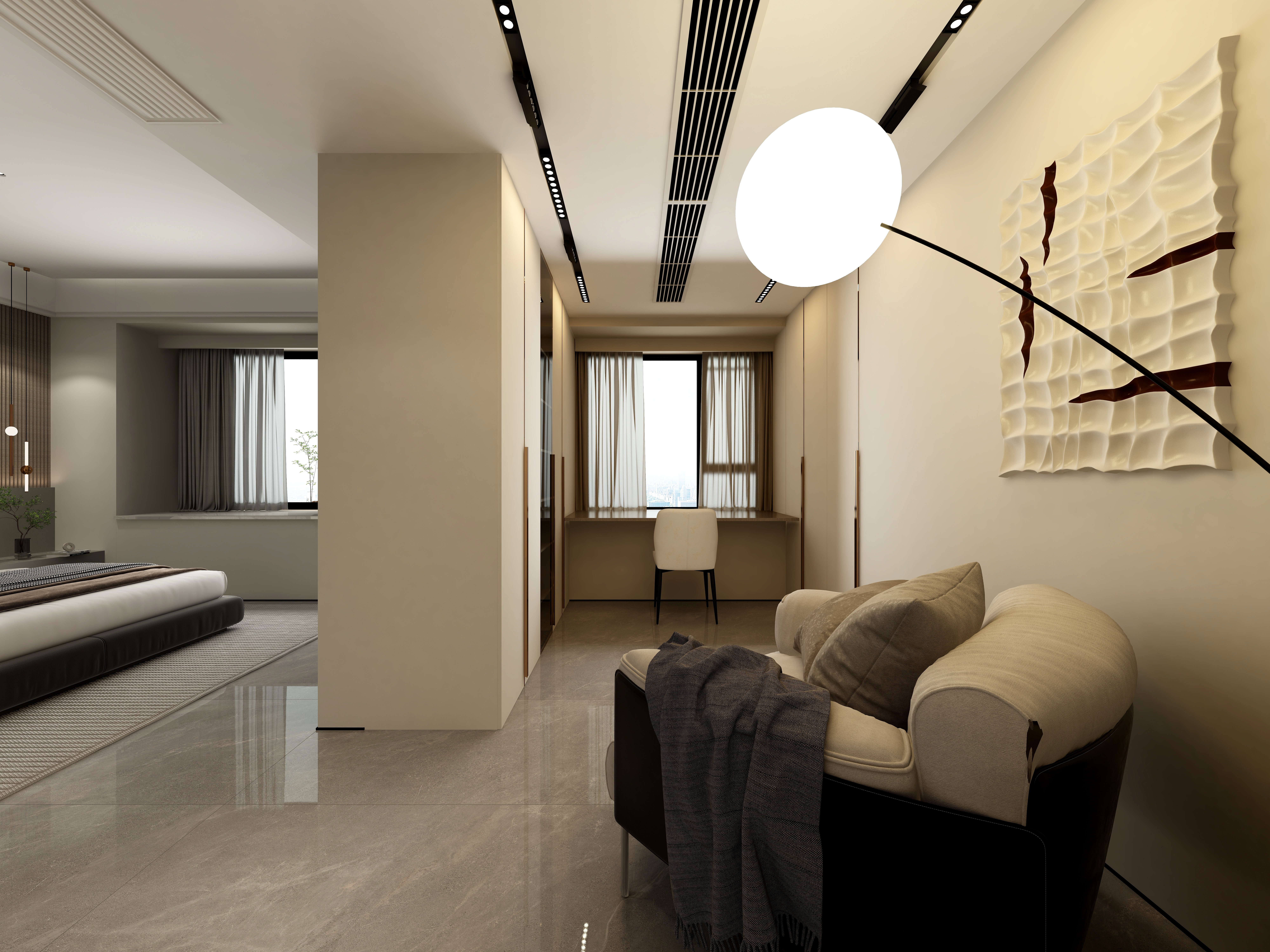 180M²意式极简平层丨中国浙江丨栖境设计-11