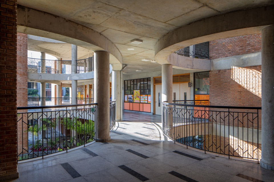 班加罗尔管理学院丨印度班加罗尔丨Vijay Gupta Architects-57