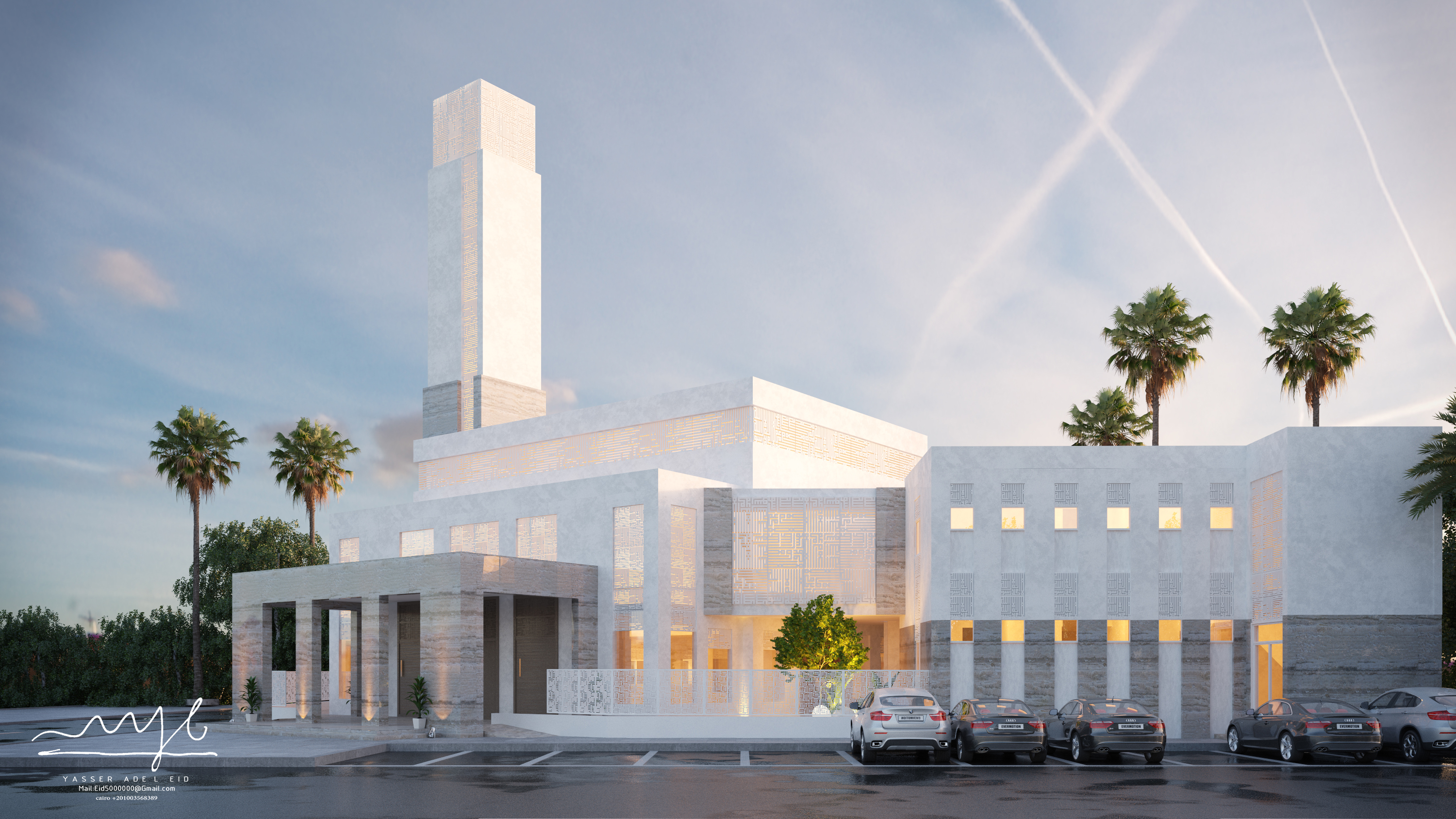 Libya Masjed 设计与可视化丨Yasser Adel Eid-6