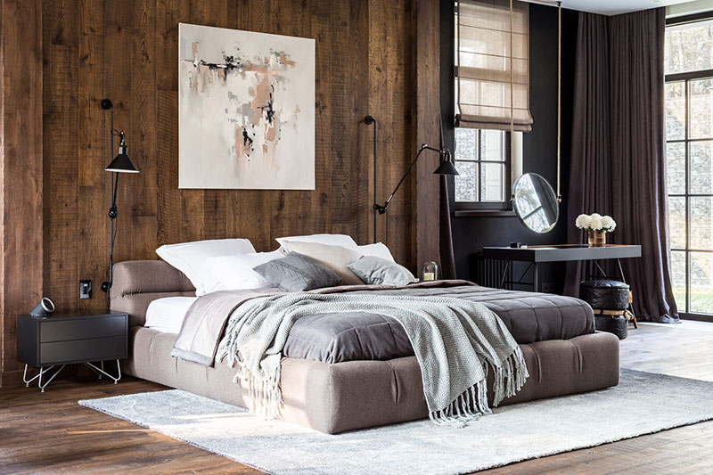 莫斯科现代木屋别墅，阿尔卑斯山居氛围-19