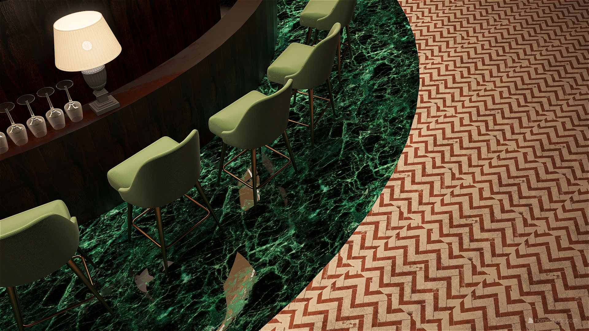 Restaurant Design - 3D concept-1