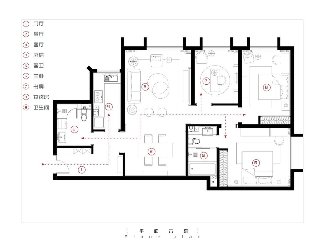 MDE 空间设计打造轻奢卧室，营造舒适生活氛围-6
