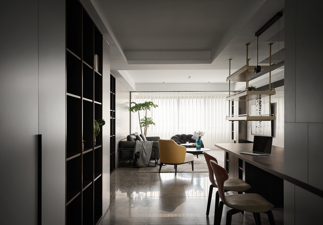 平行绽放 · 宁波 175㎡现代中式空间设计丨中国宁波丨东易日盛-19