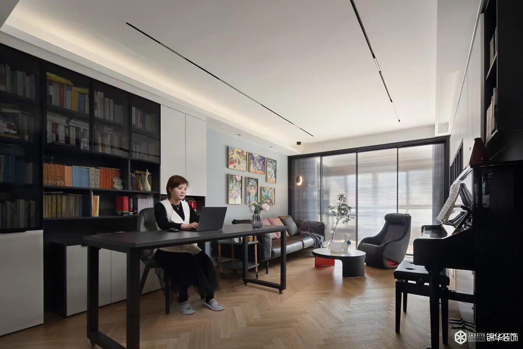 二胎家庭的 128㎡空间极致利用丨锦华装饰-31