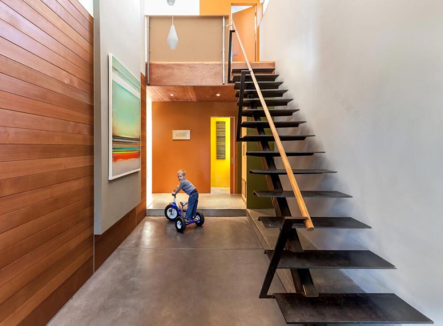 加州萨克拉门托现代绿洲——塞劳建筑庭院住宅设计-12