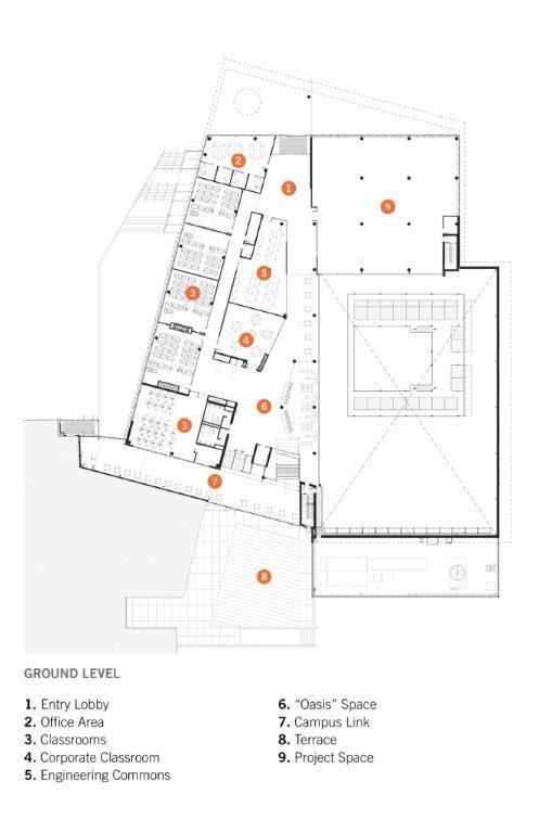 加拿大 Sir Sandford Fleming College 科技中心—— Perkins + Will 打造多功能的现代教育空间-47