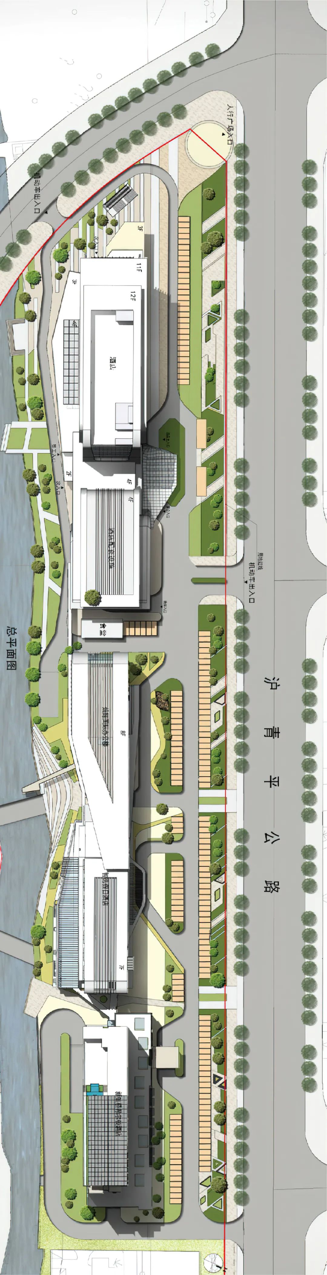 上海新虹桥灿辉希尔顿五星级酒店丨中国上海丨上海三益建筑设计有限公司-27