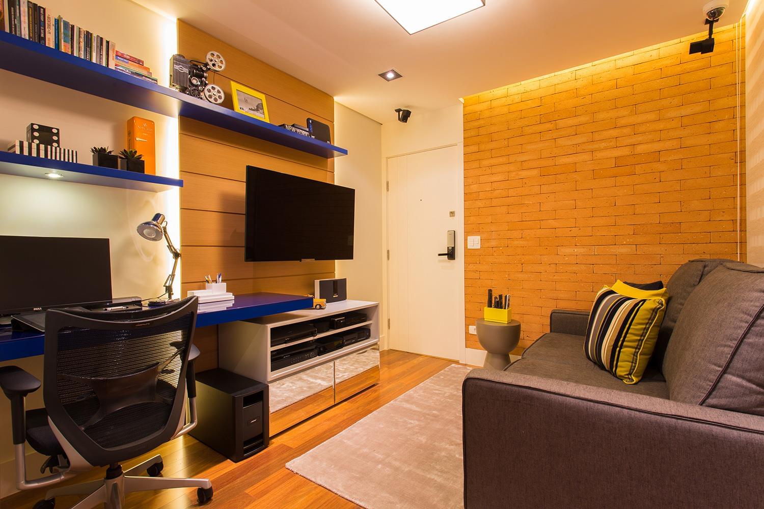 巴西 45 平米现代公寓设计，温馨舒适-1