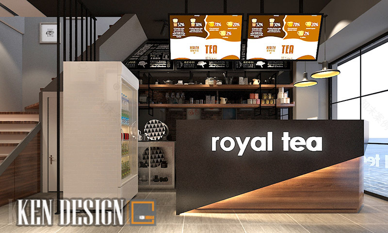 RoyalTea 40 Bà Triệu店铺设计丨越南河内丨Kendesign-30