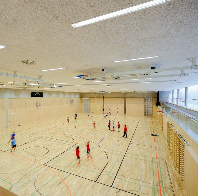 Kindergarten, Sports Hall and Music School Schenker Salvi Weber Architekten-41