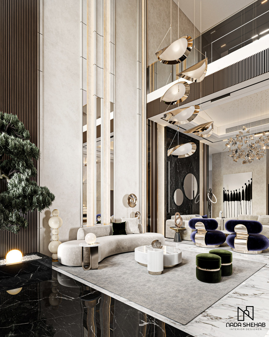 两层高接待别墅丨阿联酋迪拜-5