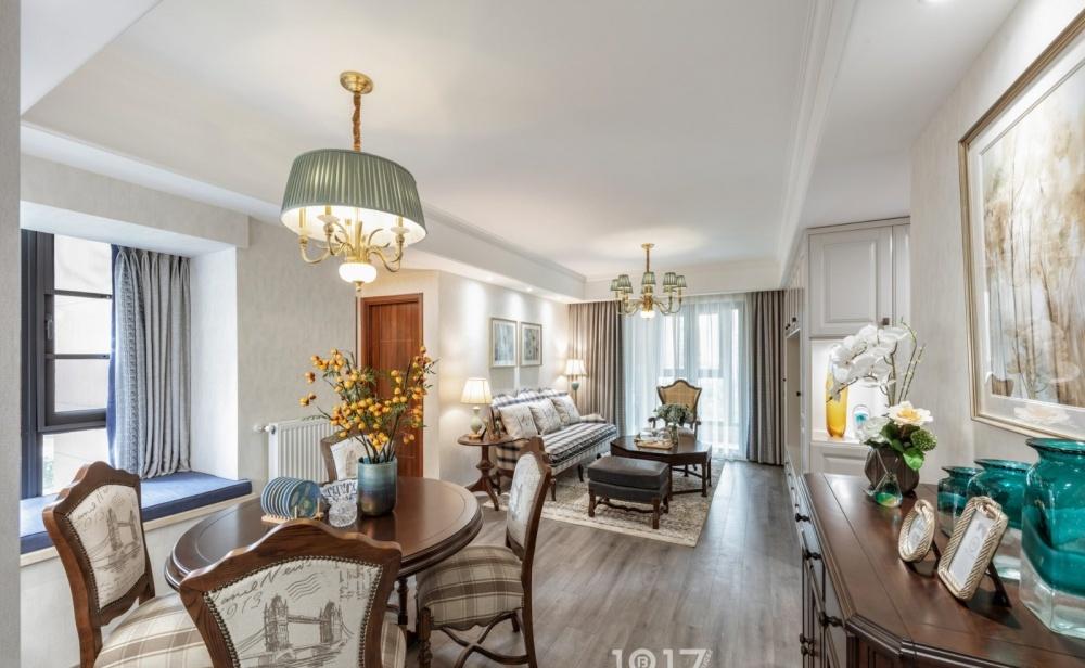 缤纷1917软装丨平层丨斜阳慢时光，恒美如初见-6