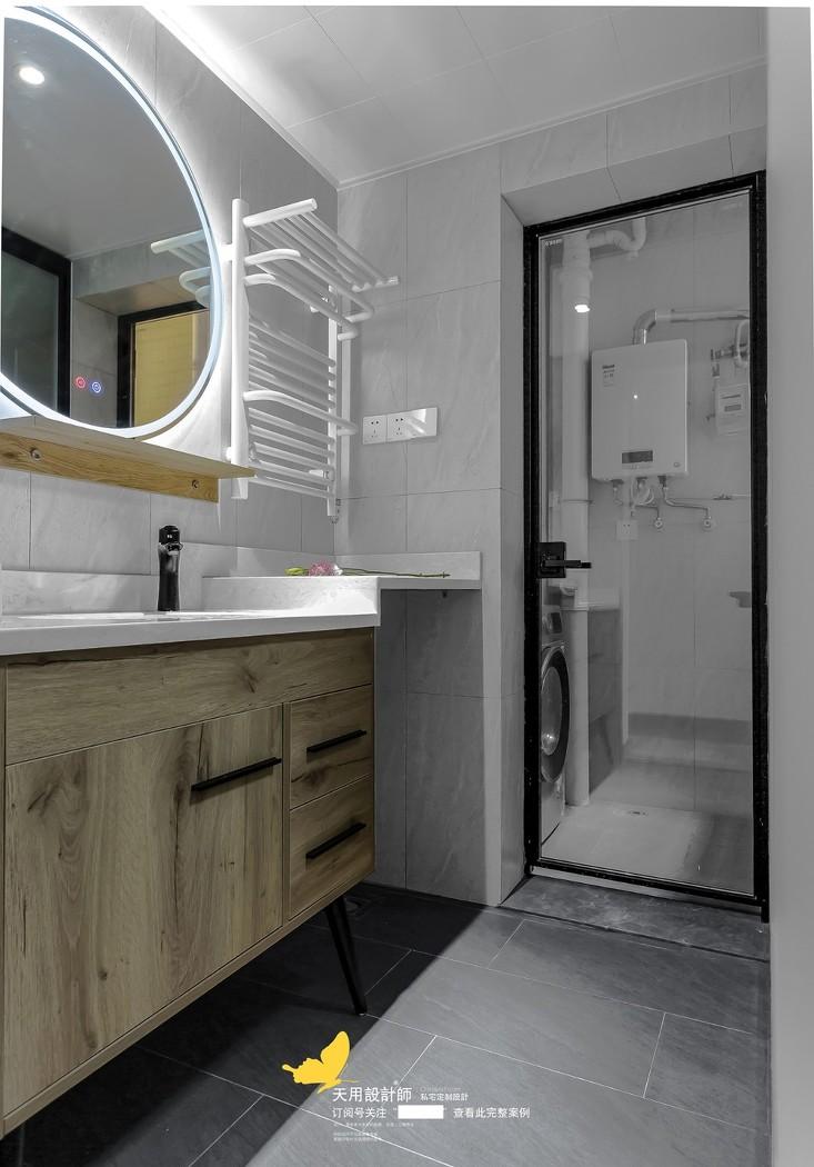 冷调复古混搭风,空间利用更优化-27