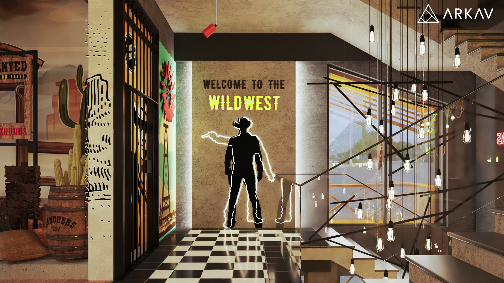 Wild West Theme Fast Food Restaurant - Sialkot Branch-14