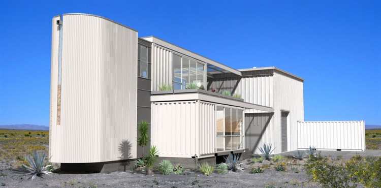 First Shipping Container House in Mojave Desert by Ecotech Design-9
