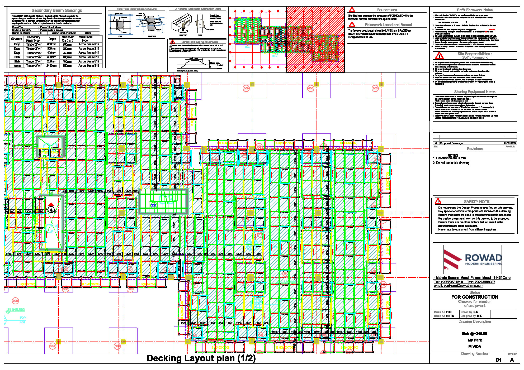 Formwork DWGS For Mivida MY PARK - New Cairo-4